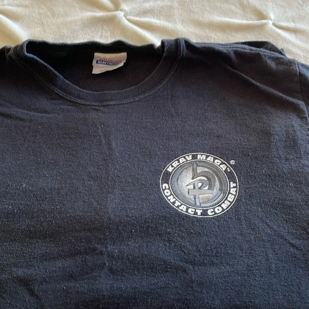 Krav Maga Contact Combat black Tshirt